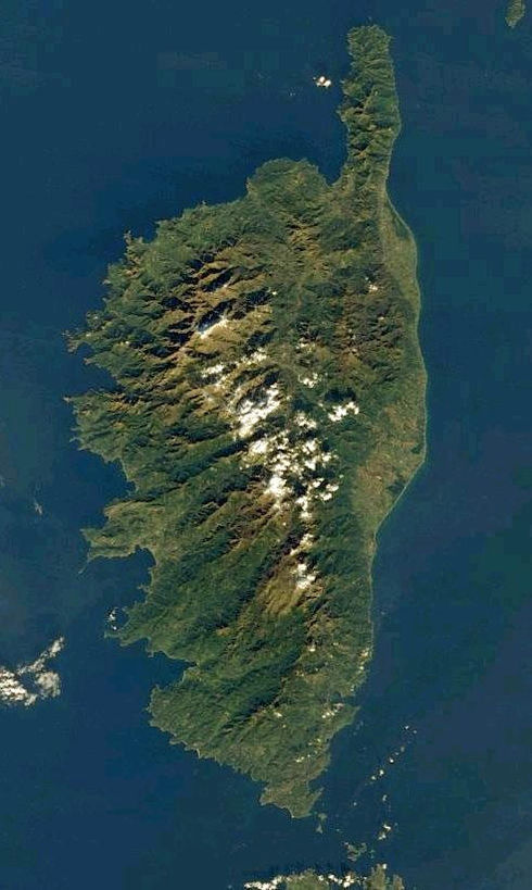Korsika (Quelle: ESA)
